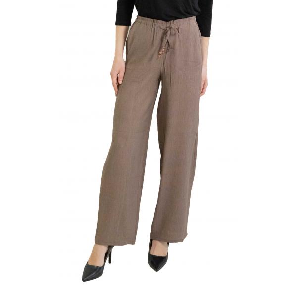 Pantalone tinta unita con laccio Only 